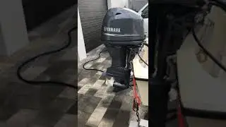2021 Yamaha F70 4 stroke outboard motor startup