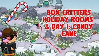 Box Critters Holiday Village and Forest ~ Day 1 of 12 Items: Candy Cane