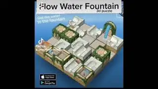 Flow Water Fountain 3d Puzzle is a relaxing and challenging game for iOS and Android. check it out!