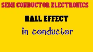 hall effect in conductor#bsc1st_year #electronic #vypam #labassistant #rpsc #physics #net @set
