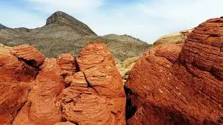 Red Rock Canyon - Aerial Nevada
