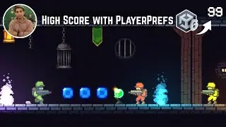 How to Save High Score in Unity with C# for  Beginners | Unity 6 tutorial on How to Save High score