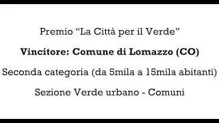 Comune di Lomazzo - Premio 
