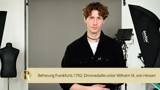 Befreiung Frankfurts 1792: Zinnmedaille unter Wilhelm IX. von Hessen