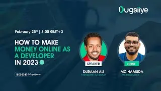 🔴 How To Make Money Online As A Somali Developer With @DuraanAli
