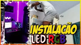 INSTALANDO FITA DE LED - RGB