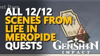 All Scenes from Life in Meropide Quests Genshin Impact