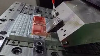 Skived fin heat sink of Copper material#heatsink #cnc #skiving