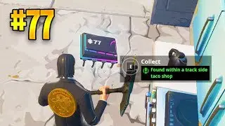 FortByte #77 - FOUND WITHIN A TRACK SIDE TACO SHOP -  PUZZLE LOCATION - FortByte Challenges