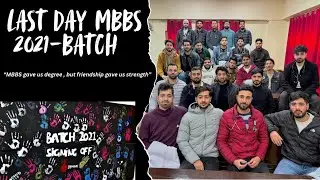 MBBS Journey Ends | Last Day of MBBS College | Gmc Anantnag | Neet Motivation