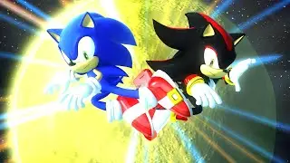Sonic vs Shadow Rival Battle with I Am All of Me