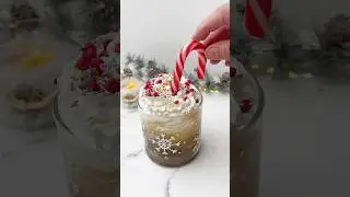 Christmas Iced Coffee #christmas #xmas #shorts #coffee #asmr #homemade #easyrecipe #mocha #latte