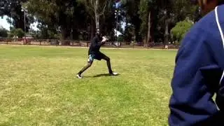Quarterback Pocket Drills w/ Weapon X Football