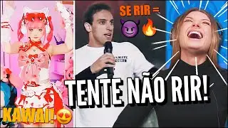 RIA PRA TU VER ONDE VAI PARAR, RIA  - OS MELHORES TIK TOK DE COMÉDIA TENTE NÃO RIR (JOVENS REAGEM)