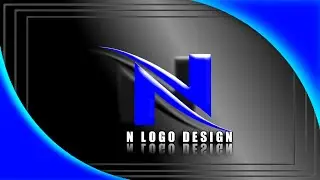 N Logo Design Pixellab 🔥| Pixellab Editing | Logo Kaise Banaye