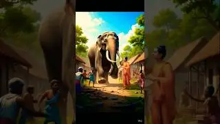 Buddha tamed the mind of an angry elephant #buddha #motivational #buddhism #elephant #animals #short