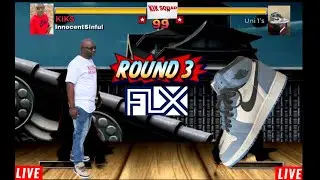 Round 3 of FLX App University Blue Jordan 1&rsquo;s Raffle Reveal #KikSquadTV