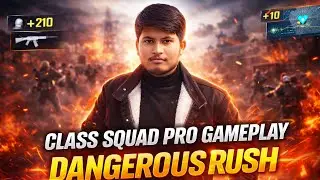 👉 CLASS SQUAD FUNNY MOMENTS + PRO RUSH 🔥 | FREE FIRE LONG GAMEPLAY#freefire #garenafreefire #classes