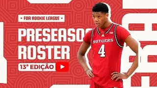🏀 FBA RISE | TEMPORADA 7 - ROSTERS - AS EQUIPES QUE V&Atilde;O SURPREENDER NA LIGA!