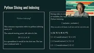 python data basics class 1 part 4 python indexing and slicing