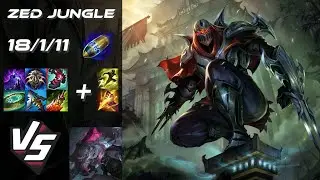 JUNGLE Zed vs Briar - NA Grandmaster Patch 25.24