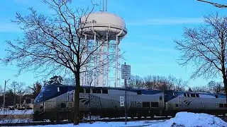 Mid Day Non Rush Railfanning Naperville BNSF Racetrack 01/02/2026