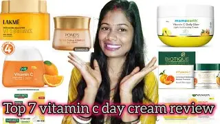 Top 7 affordable vitamin c day cream Review everyday use | Manisha rawani 