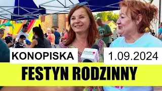 Festyn rodzinny w Konopiskach 1 09 2024 r. Parafia św. Walentego