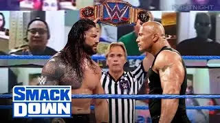 Roman reigns Vs The Rock | Universal championship - Smackdown 2021