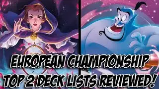 🔴🟣🟢 DISNEY LORCANA EUROPEAN CHAMPIONSHIP 2024 - AMETHYST DOMINATE THE TOP 4 - Top 2 Deck Breakdown