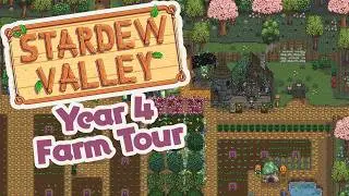 My Forever FARM TOUR in Stardew Valley Year 4