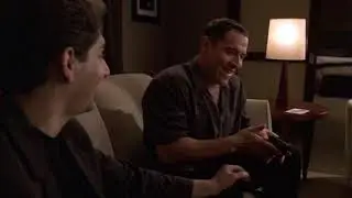 Jon Favreau on The Sopranos - The Roof is Soft Tar! scene
