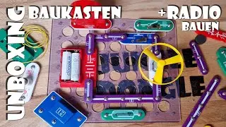 Unboxing noDNA Easy Elektro Baukasten Experiment Kasten f&uuml;r Kinder