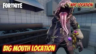 Big Mouth Location - NPC Character Location - Fortnite