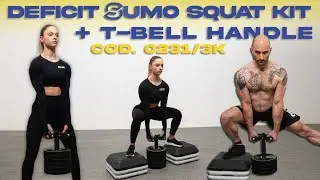 0231/3K DEFICIT SUMO SQUAT KIT + T-BELL HANDLE