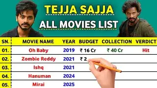 Teja Sajja All Movies List || Teja Sajja All Hits And Flops Movies List || Hanuman || Mirai 