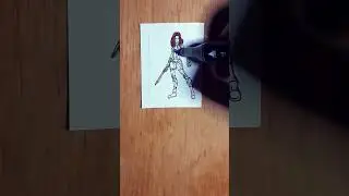 Gamora from guardians of galaxy | coloring 135 #shorts