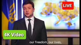 Ukraine President Volodymyr Zelenskyy Latest Speech English Translation For People Live Russia War
