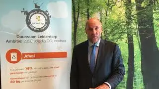 Wethouder Olaf McDaniel beantwoordt vragen over Goed Inzamelen