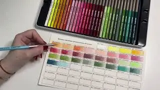 Выкраска цветных карандашей Малевич Graf&rsquo;ART