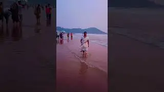 Gokarna main beach 🏖️|| #gokarna #karnataka #gokarnabeach