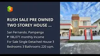 RUSH SALE PRE OWNED TWO STOREY HOUSE W/ SWIMMING POOL WALKING DISTANCE TO WALTERMART AND VISTA MALL