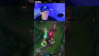 Dodged Thresh Hook, Landed Bubble, SAVED the Fight 💧🔥 | Nami x Ashe 2v2 Outplay | #Minky_here