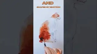This cat painting technique is GENIUS #watercolorart #arttricks