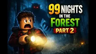I survived another night in the forest! part 2 (Joke😂)