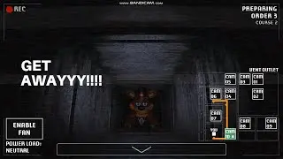 This Man Is In The Vent And He Out To Get Me. PLZ Send Help!!!! - A Bite At Freddy's