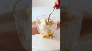 Olive Oil Caramel 🫒🍨 Easy, Healthy, Quick, Nutritionist Dessert Recipe