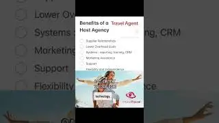 Work from home as a travel agent.