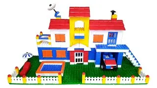 Lego Gaint House || peacock Smart Block  || Bricks House