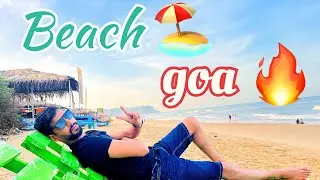Baga Beach || view goa Panjim || summer vacation trip #beach #goa #viral #videos 